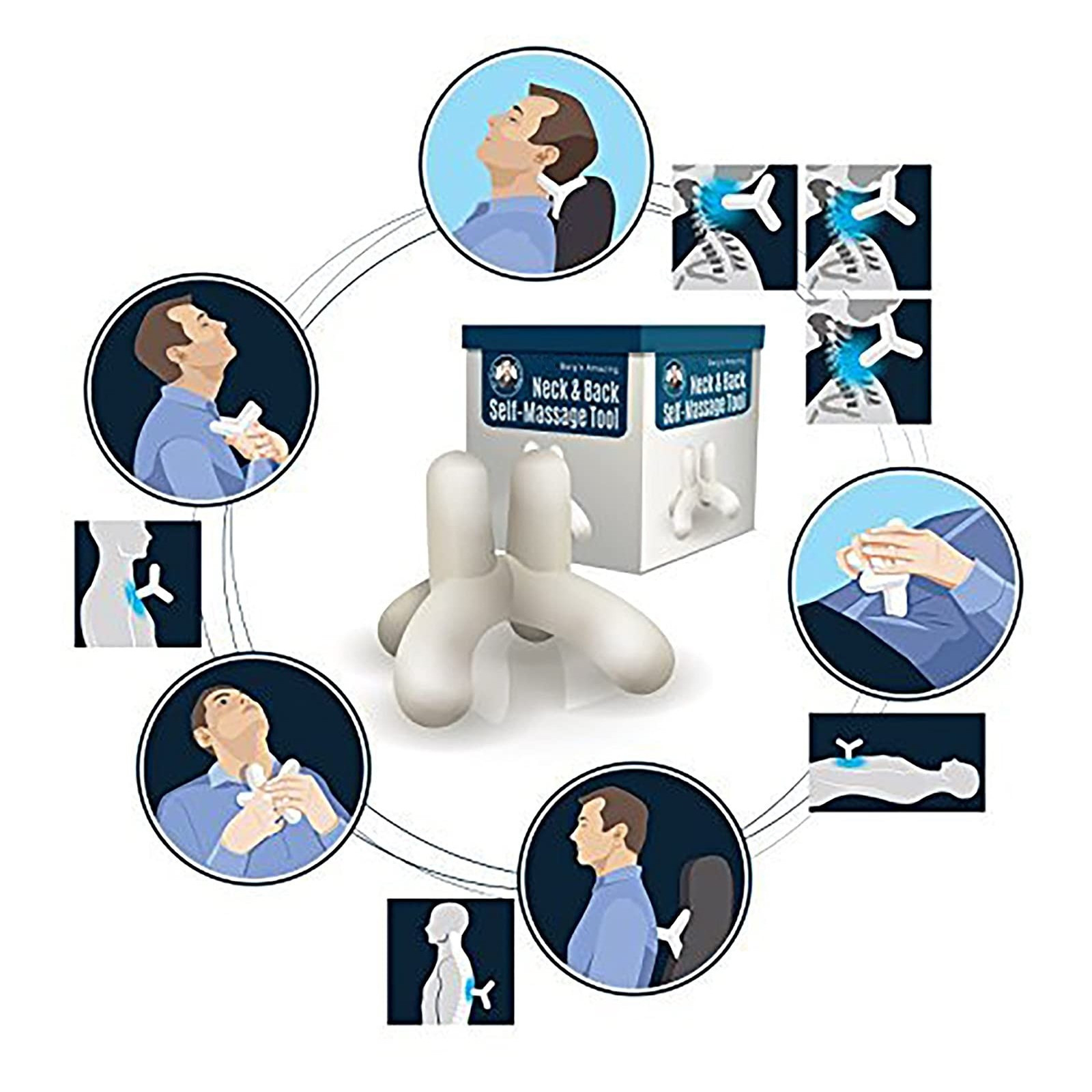 Berg’s Amazing Self-Massage Tool - Complete Package with a Step-by-step Digital Video Tutorial