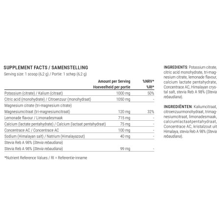 Electrolyte Powder Lemonade 50 servings