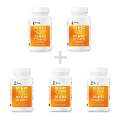 D3 & K2 Vitamin (2,000 IU) bundle 5 in pack