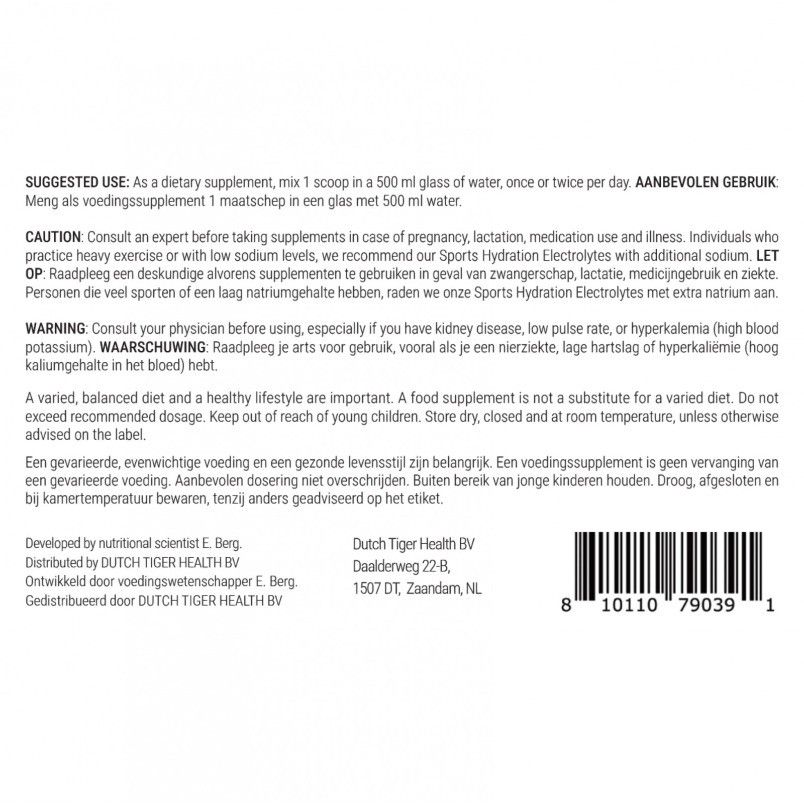 Electrolyte Powder Natural Grape 50 servings