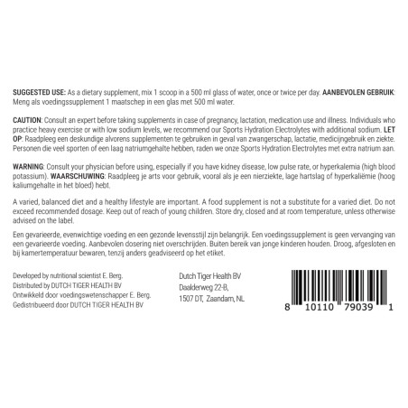 Electrolyte Powder Natural Grape 50 servings