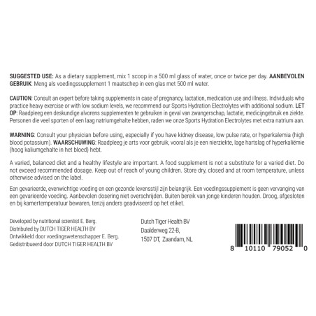 Electrolyte Powder Pomegranate & Cherry Natural Flavor 50 servings
