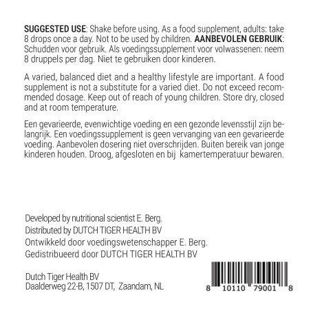 Vitamin D3 & K2 with Zinc & MCT Oil