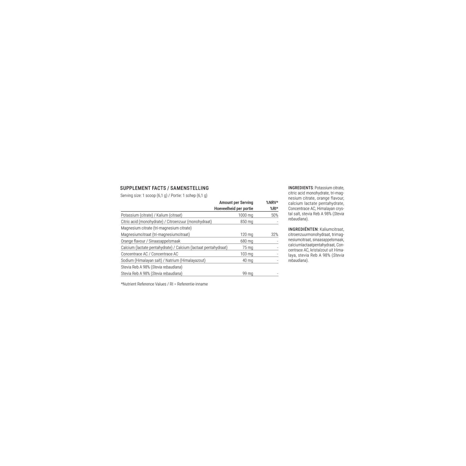 Electrolyte Powder Bundle with Potassium and Magnesium - 150 Servings
