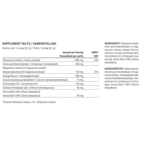 Electrolyte Powder Bundle with Potassium and Magnesium - 150 Servings