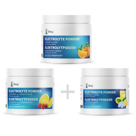 Electrolyte Powder Bundle with Potassium and Magnesium - 150 Servings