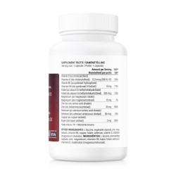 Zinc with Magnesium, Vitamin D3 and Selenium – 30 mg of Zinc – 60 vegetable capsules
