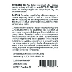 Zinc with Magnesium, Vitamin D3 and Selenium – 30 mg of Zinc – 60 vegetable capsules