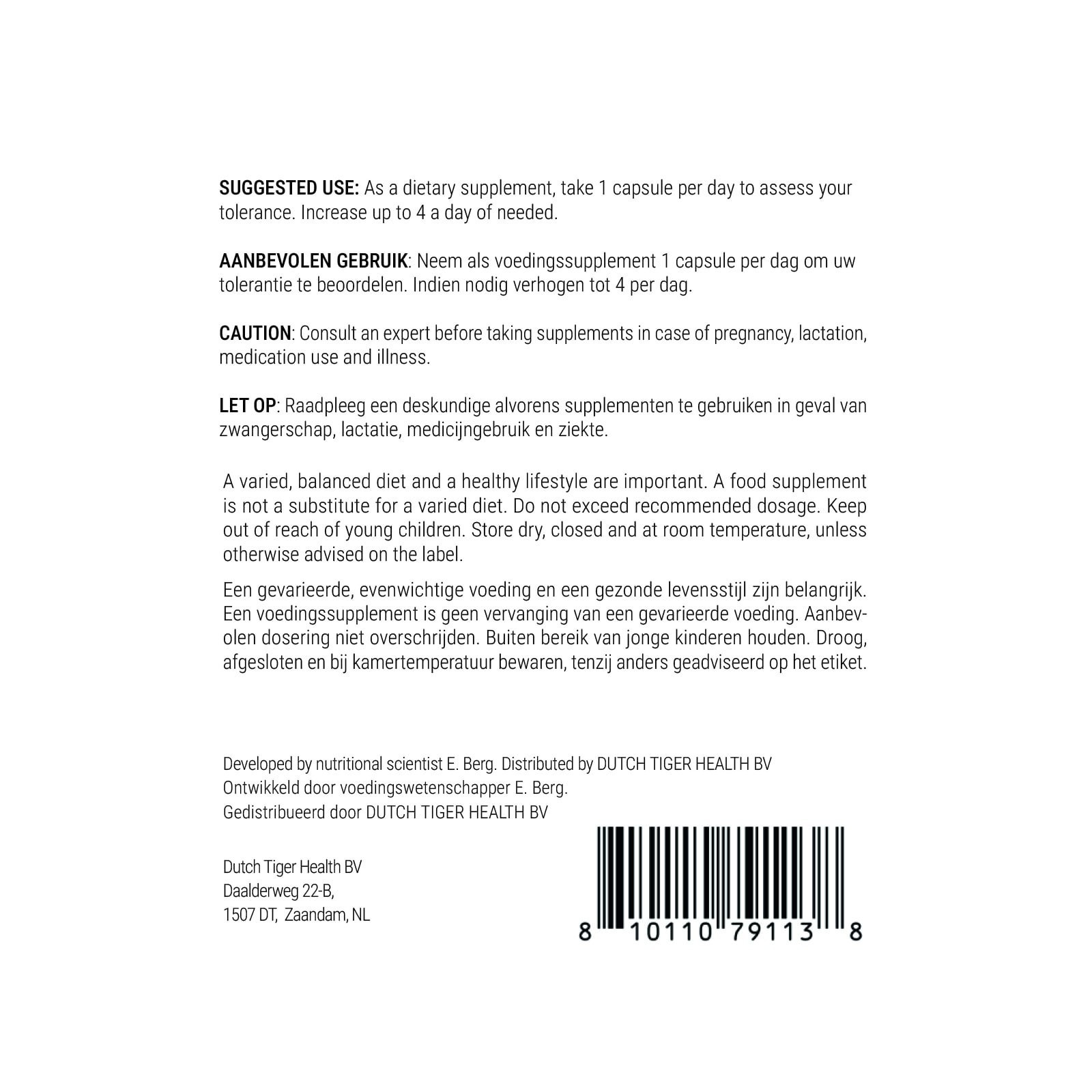 Magnesium Glycinate 150 сapsules