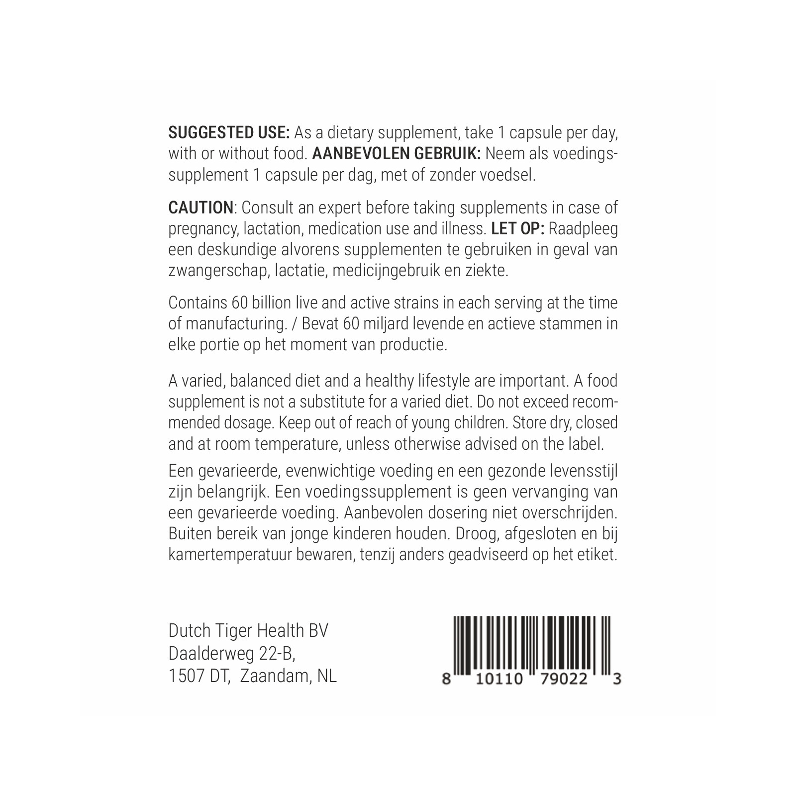 60 Billion Probiotic