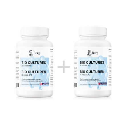 BIO CULTURES 60 Billion CFU bundle 2 in pack