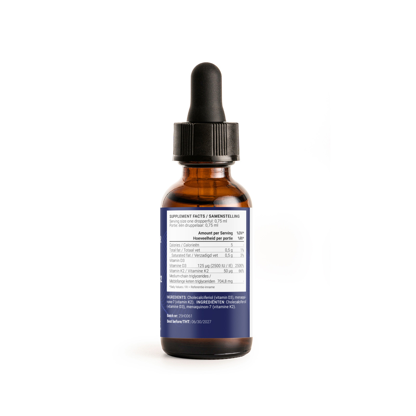 Vitamin D3 & K2 with Zinc & MCT Oil