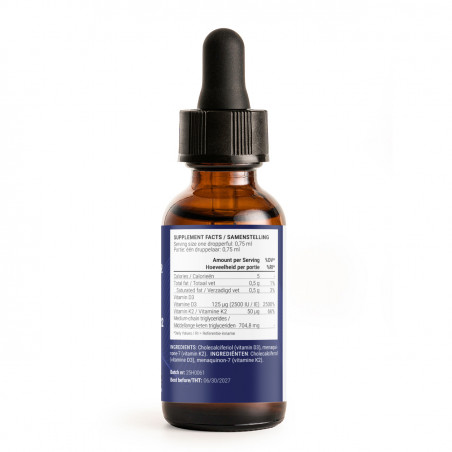 Vitamin D3 & K2 with Zinc & MCT Oil