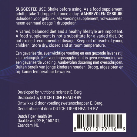 Vitamin D3 & K2 with Zinc & MCT Oil