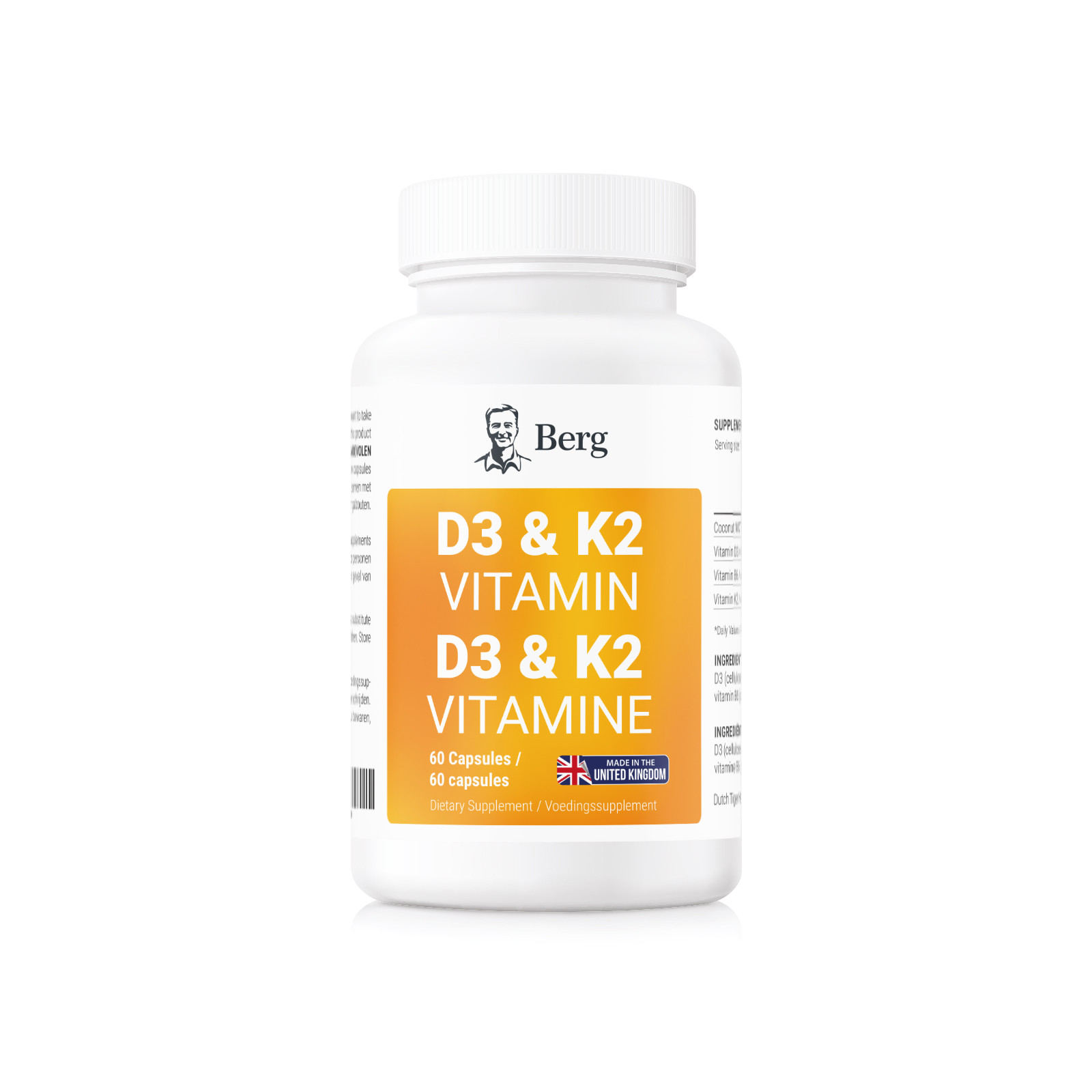 copy of Vitamin D3 & K2 (2 000 IE) – 120 kapslar