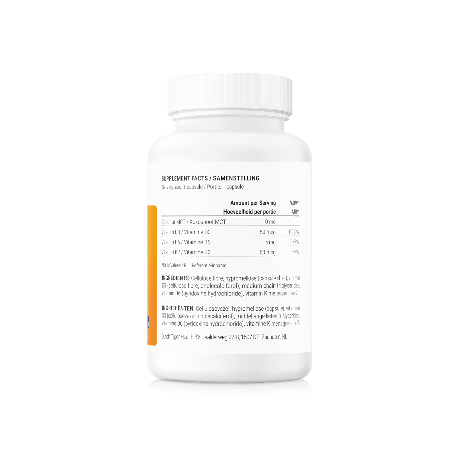 D3 & K2 Vitamin (2,000 IU) - 60 capsules
