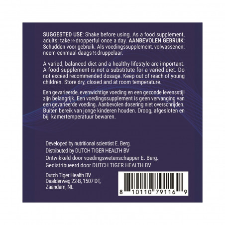 Vitamin D3 and K2 with MCT Oil